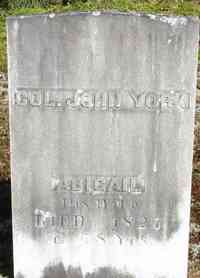 John YORK - Grave