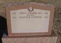 John F ZURAWKA - Grave of his parents St Josephs Cemetery Webster, Massachusetts